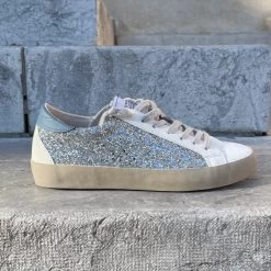 Corina Basket Glitter Argent