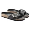 Birkenstock Madrid Big Buckle Cuir Noir