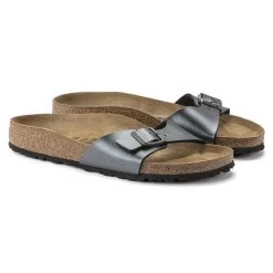 Birkenstock Madrid Metallic Black