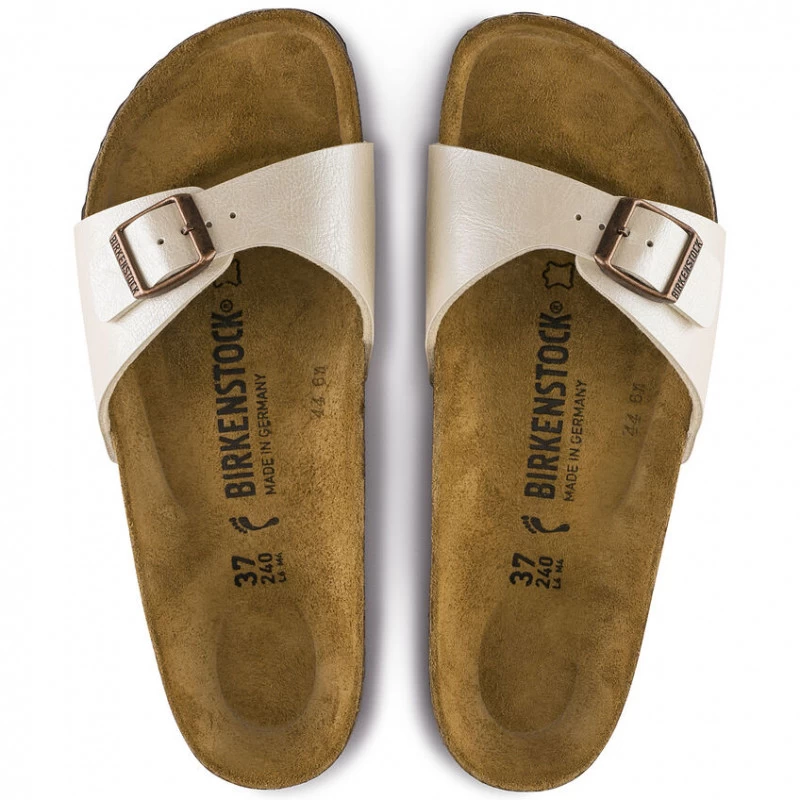 Birkenstock Madrid Pearl White 2 Birkenstock Madrid Pearl White – Image 2