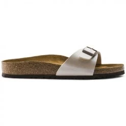 Birkenstock Madrid Pearl White 8 Birkenstock Madrid Pearl White -Chaussures Chic Et Tendance madrid pearl white 3