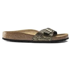 Birkenstock MADRID PYTHON NOIR OU BEIGE -Chaussures Chic Et Tendance madrid python 3