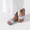 BIRKENSTOCK MADRID VERNIS BLEU CIEL