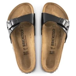 Birkenstock Madrid Vernis Noir -Chaussures Chic Et Tendance madrid vernis noir 2