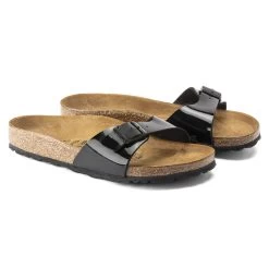 Birkenstock Madrid Vernis Noir