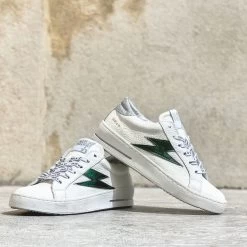 Semerdjian Maya 7990 S Blanc éclair Vert -Chaussures Chic Et Tendance maya 7990 s 2