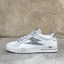 Semerdjian Maya 8663 M Blanc Et Argent -Chaussures Chic Et Tendance maya 8663 m 2