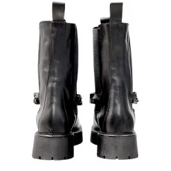 BOOTS CUIR ET CHAINE MO7 -Chaussures Chic Et Tendance mo7 3
