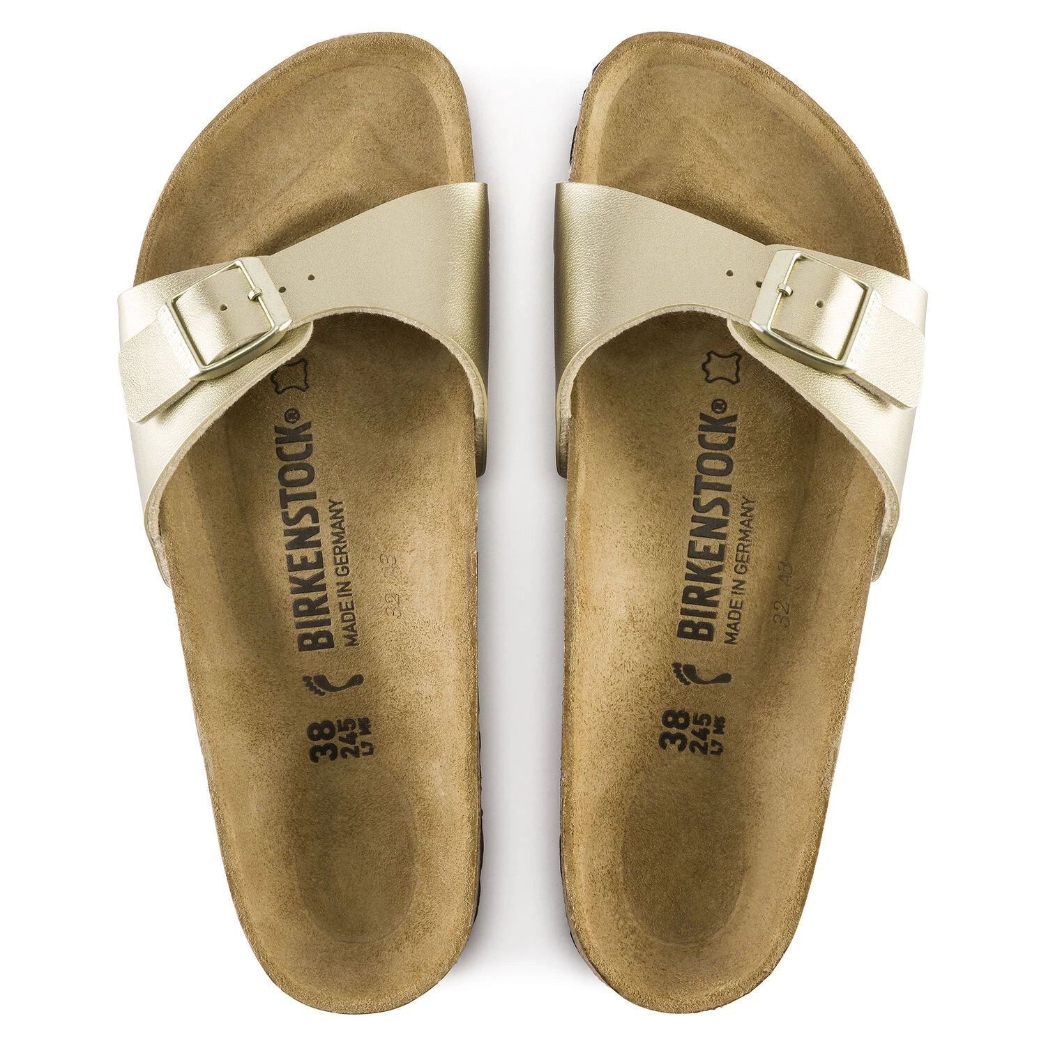BIRKENSTOCK MADRID GINGER BROWN - GOLD - NOIR 5 BIRKENSTOCK MADRID GINGER BROWN - GOLD - NOIR – Image 5