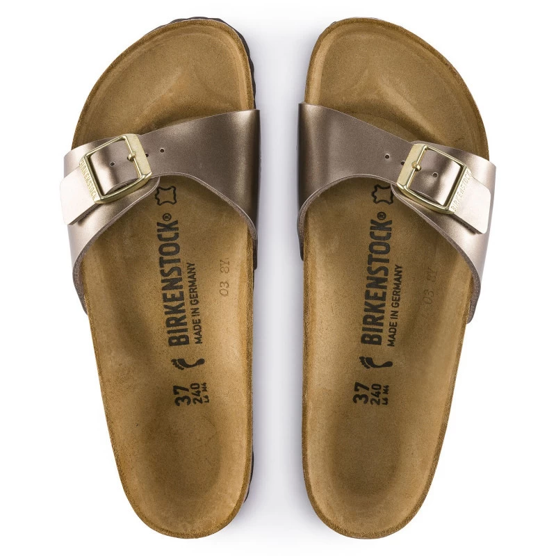 BIRKENSTOCK MADRID METTALIC TAUPE 2 BIRKENSTOCK MADRID METTALIC TAUPE – Image 2