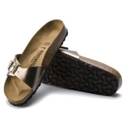 BIRKENSTOCK MADRID METTALIC TAUPE 5 BIRKENSTOCK MADRID METTALIC TAUPE -Chaussures Chic Et Tendance mules madrid mettalic 2