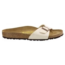 BIRKENSTOCK MULES MADRID NUBUCK PEARL