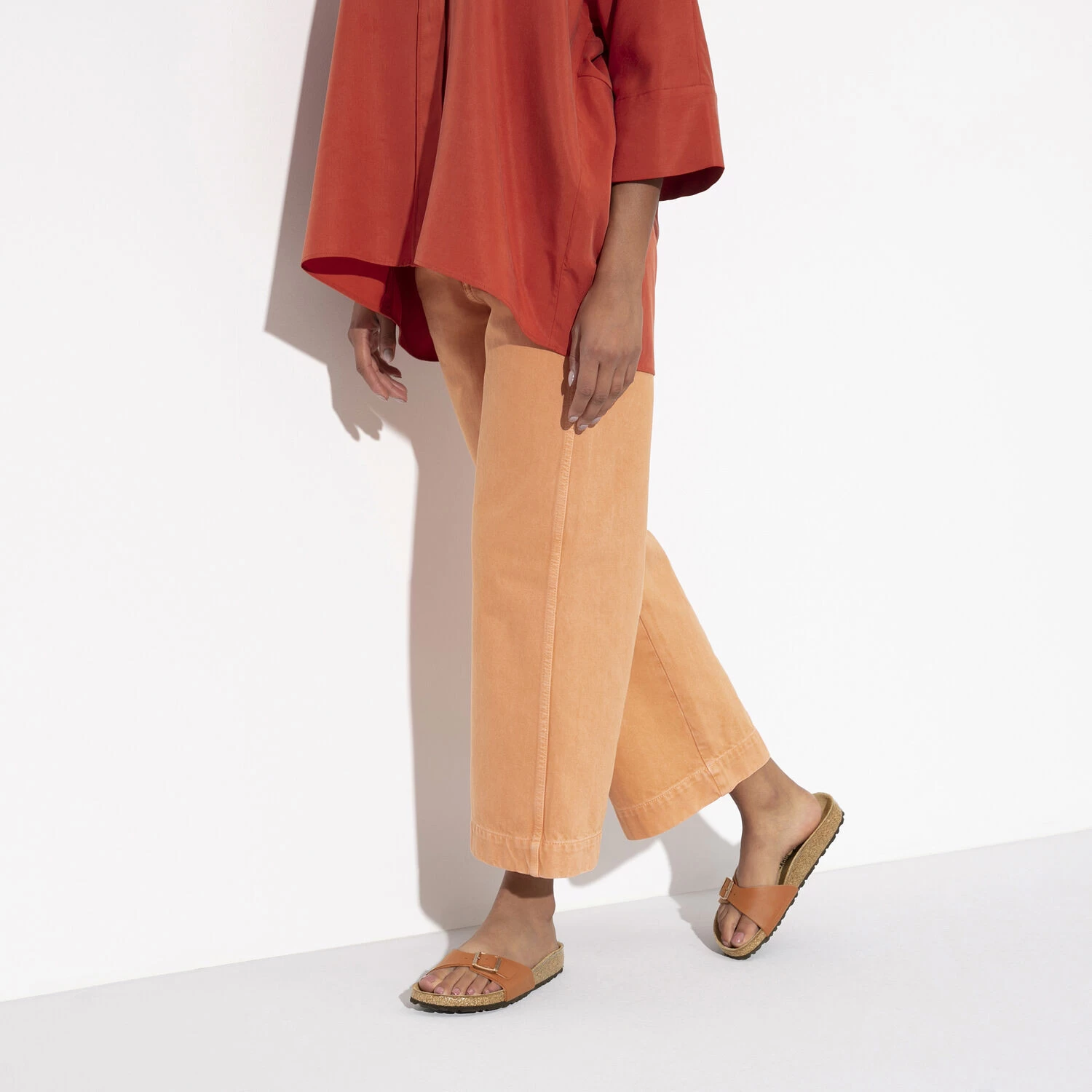 BIRKENSTOCK MADRID GINGER BROWN - GOLD - NOIR 1 BIRKENSTOCK MADRID GINGER BROWN - GOLD - NOIR