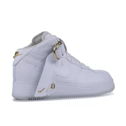 Nike Air Force 1 Mid X Victor Cruz ‘L’Or Blanc’ 6 Nike Air Force 1 Mid X Victor Cruz ‘L’Or Blanc’ -Chaussures Chic Et Tendance nike air force 1 mid x victor cruz lor blanc 2