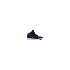 Nike Air Jordan 1 Mid Gs 'Black Hyper Royal'