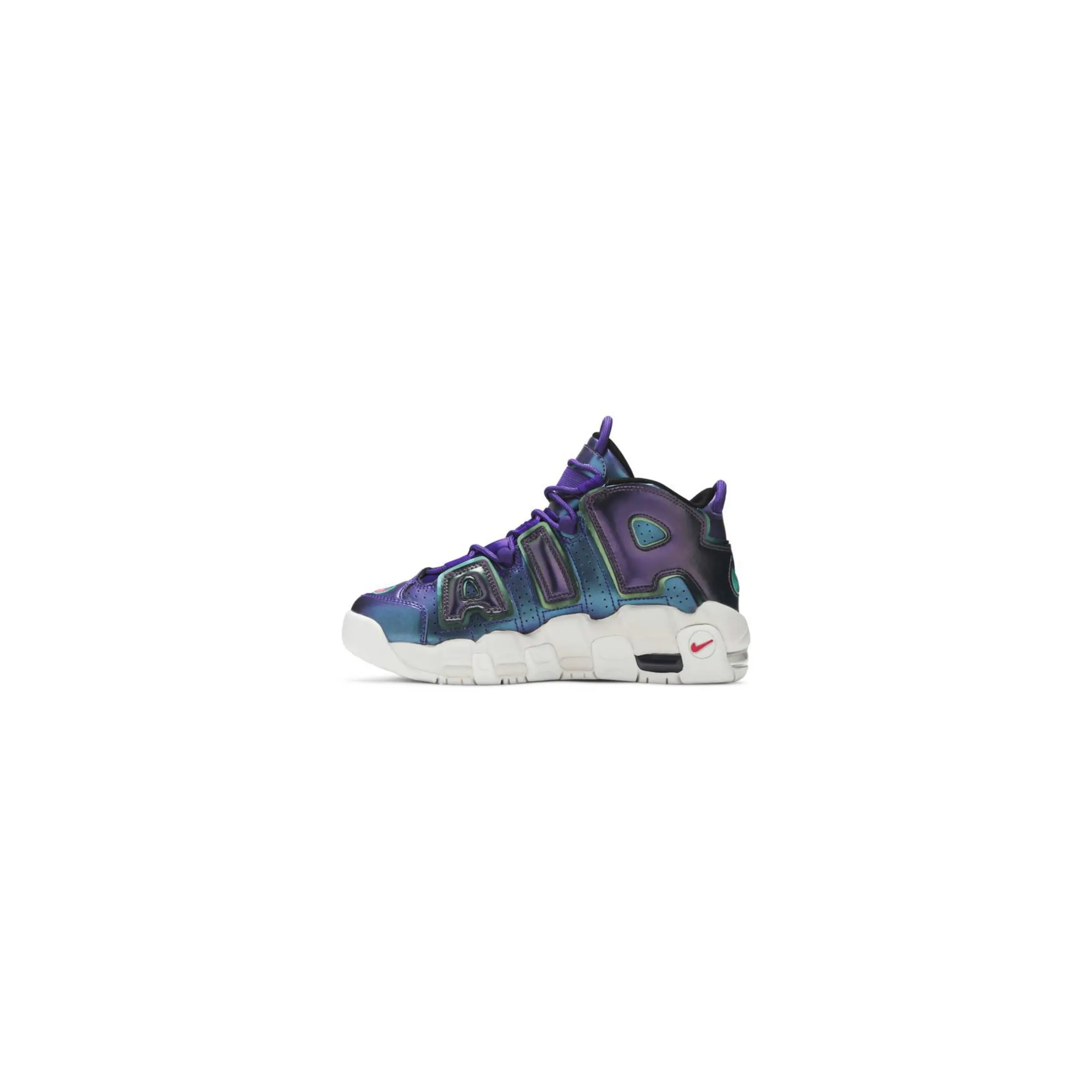 Nike Air More Uptempo Gs 'Iridescent' 2 Nike Air More Uptempo Gs 'Iridescent' – Image 2