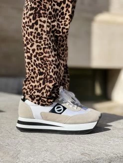 No Name Flex Jogger White Nylon