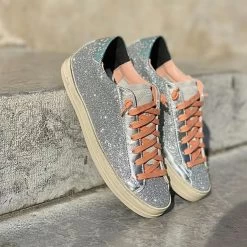 P448 John Persia Glitter Argent