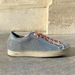 Devant -Chaussures Chic Et Tendance p448 john persia glitter argent 1 1