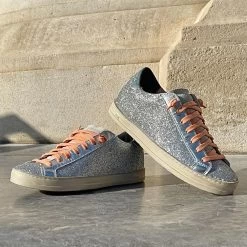 P448 John Persia Glitter Argent 8 P448 John Persia Glitter Argent -Chaussures Chic Et Tendance p448 john persia glitter argent 1 3