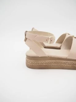 RINIA SANDALES A PLATEFORME BEIGE OU NOIR -Chaussures Chic Et Tendance rinia 4