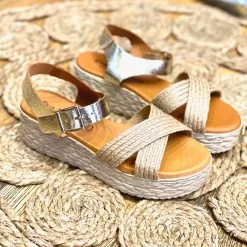 EVA FRUTOS SANDALES CROISEE 774