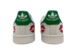 Stan Smith Adidas Customisée Bisous By Dr Sneaker -Chaussures Chic Et Tendance stan smith adidas customisee bisous by dr sneaker 4