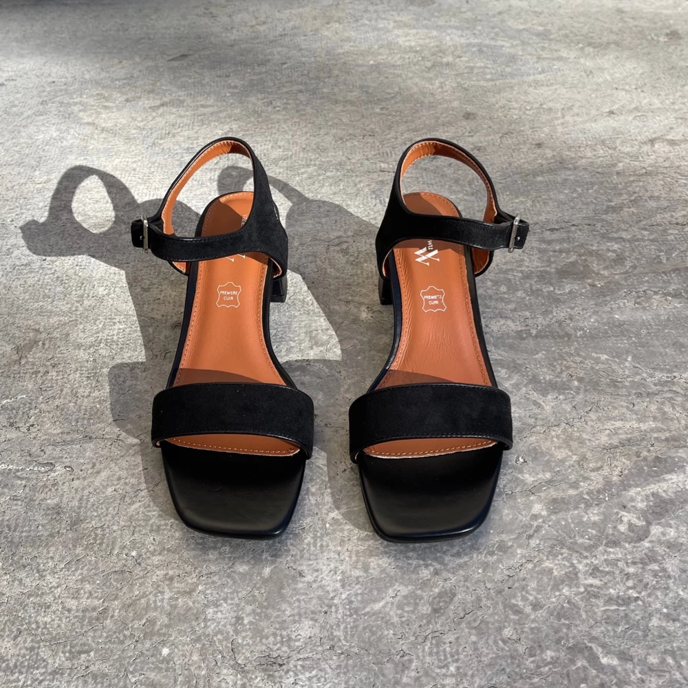 Vanessa Wu Sandale Cassy Noir 2 Vanessa Wu Sandale Cassy Noir – Image 2