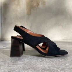 Vanessa Wu Sandale Maxinne Noir